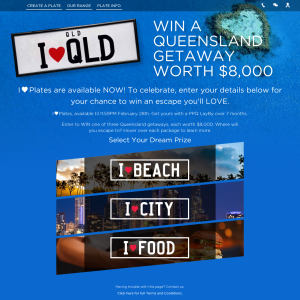Win a Queensland getaway worth $8,000! (QLD Residents ONLY)