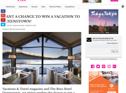 Win a Queenstown Holiday Package for 2