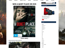 Win A Quiet Place on DVD