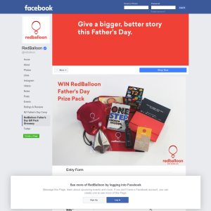 Win a 'Red Balloon' Father's Day prize pack!
