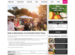Win a Regional Flavours food trail