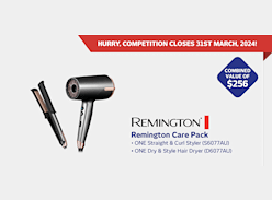 Win a Remington Hair Care Prize Pack