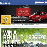 Win a Renault Koleos Bose!