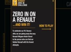 Win a Renault Megane Hatch Diesel