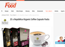 Win a Republica Organic Coffee Capsule Pack