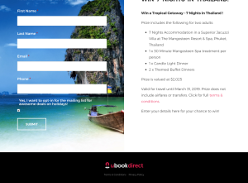 Win a Resort Stay in Phuket for 2