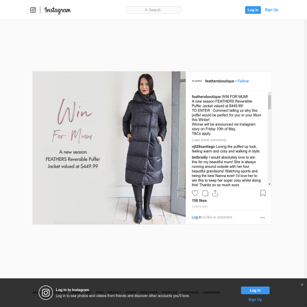 Win a Reversible Puffer Coat Win a Reversible Puffer Coat