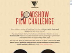 Win a Roadshow VIP Pass and other prizes