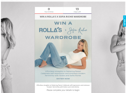 Win a Rollas Sofia Richie wardrobe worth $1000!
