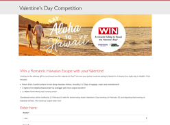 Win a Romantic Hawaiian Escape with your Valentine!