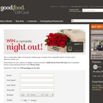 Win a romantic night out!