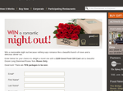 Win a romantic night out!