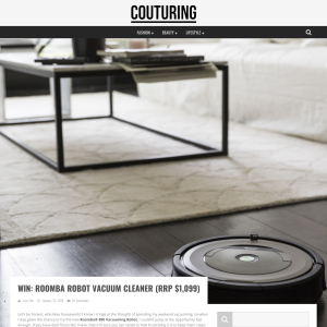 Win a Roomba Robot Vacuum Cleaner