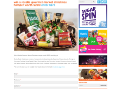 Win a Rosalie Gourmet Market Christmas Hamper