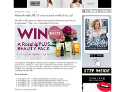 Win a RosehipPLUS beauty pack