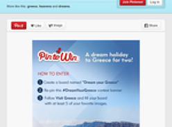Win A Roundtrip to Greece worth $4,500