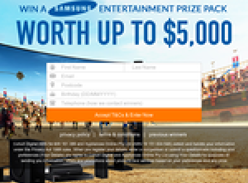 Win a Samsung Entertainment Prize Pack