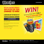 Win a Samsung Galaxy Tab 4 every hour!