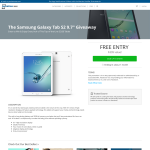 Win a Samsung Galaxy Tab S2!