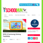 Win A Samsung Galaxy Tab3Kids
