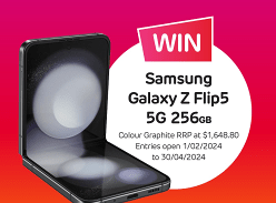 Win a Samsung Galaxy Z Flip5 phone