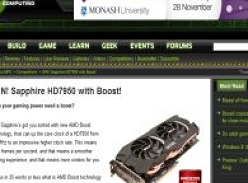 Win a Sapphire HD7950 with Boost!
