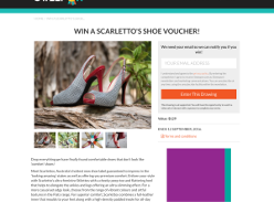 Win a 'Scarletto's' shoe voucher!
