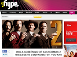 Win a screening of 'Anchorman 2: The Legend Continues' for you & your friends!