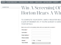 Win a screening of 'Horton Hears a Who'!