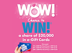 Win a Share of $20k in Gift Cards