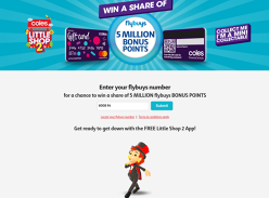 Win a Share of 5 Million Flybuys Bonus Points