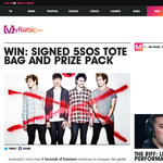 Win a signed 5SOS tote bag and prize pack!