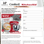 Win a signed copy of Margaret Fulton's Baking Classics, a KitchenAid Artisan Standmixer and a KitchenAid bakeware set!