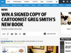 Win a signed copy of Smithy: A Decade of Drawing a Fine Line