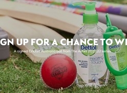 Win a Signed Cricket Australia Bat from 2020/21 Ashes Series