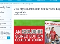 Win a Signed Edition From Your Favourite Rugby League Club