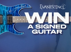 Win a Signed Guitar by Evanescence