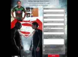 Win a signed Rabbitohs Jersey + a Batman v Superman prize pack & a double pass to see 'Batman v Superman: Dawn of Justice'! 