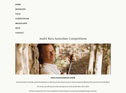 Win a signed violin by Andre Rieu!