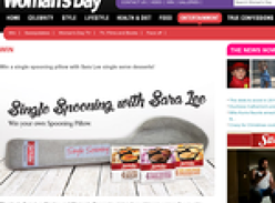 Win a single spooning pillow with Sara Lee single serve desserts