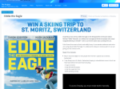 Win a skiing trip to St. Moritz, Switzerland!