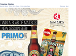 Win a slab of Matso's New Session Beer