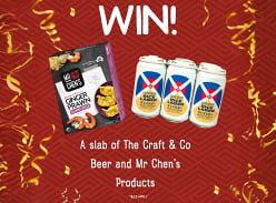 Win a Slab of the Craft & Co's Japanese Rice Lager