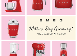 Win a Smeg Small Appliance Package for Mother's Day