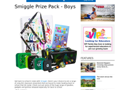 Win a Smiggle boys pack