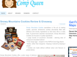 Win A Snowy Mountains Cookies Pack