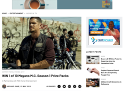 Win a Sons of Anarchy Box Set & Mayans M.C. DVD Worth $210 or 1 of 9 Mayans M.C. DVDs