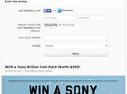 Win a Sony Action Cam Pack worth $655!