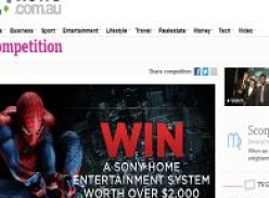 Win a Sony home entertainment system!