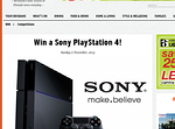 Win a Sony Playstation 4!